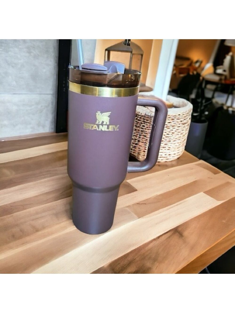 Stanley Tumbler Brown / Gold